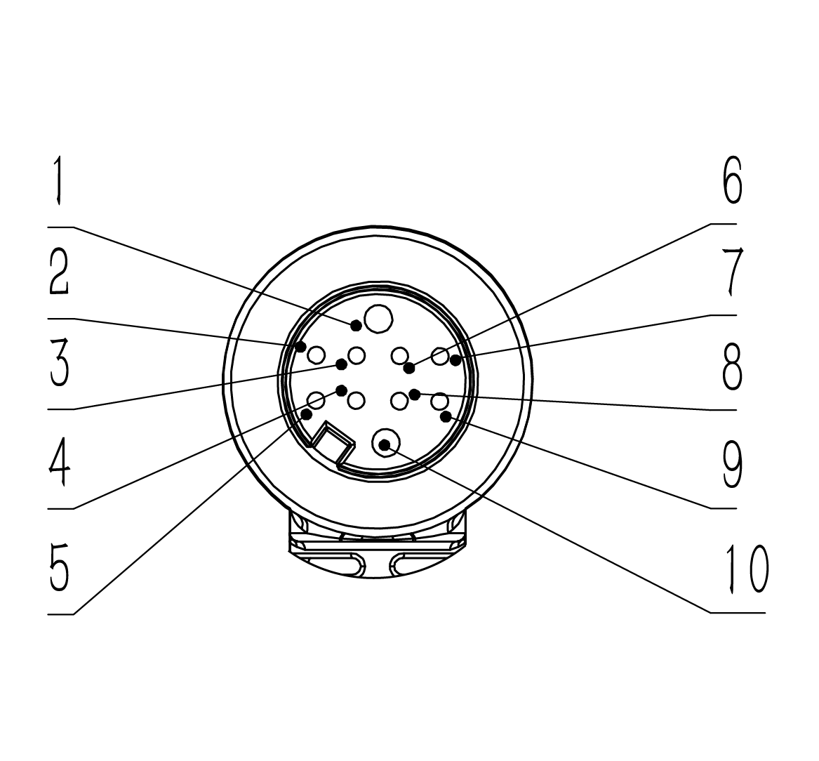 B2 10-Pin