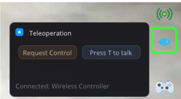 Connected PS4 Controller on UI