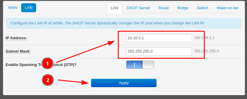 LAN Settings