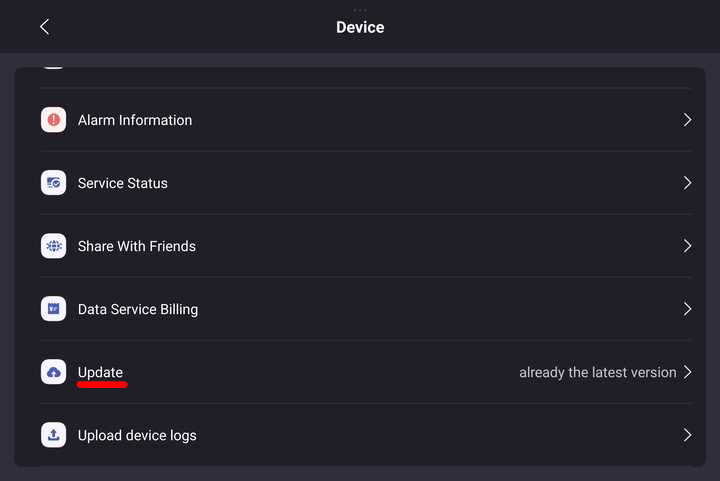 Go2 firmware check